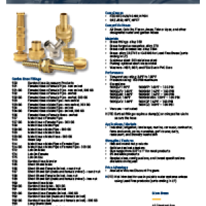 Garden Hose Fittings